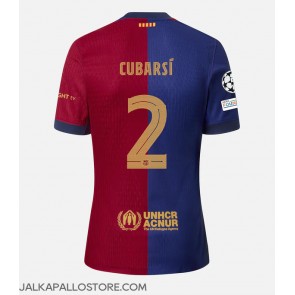 Barcelona Pau Cubarsi #2 Kotipaita 2024-25 Lyhythihainen